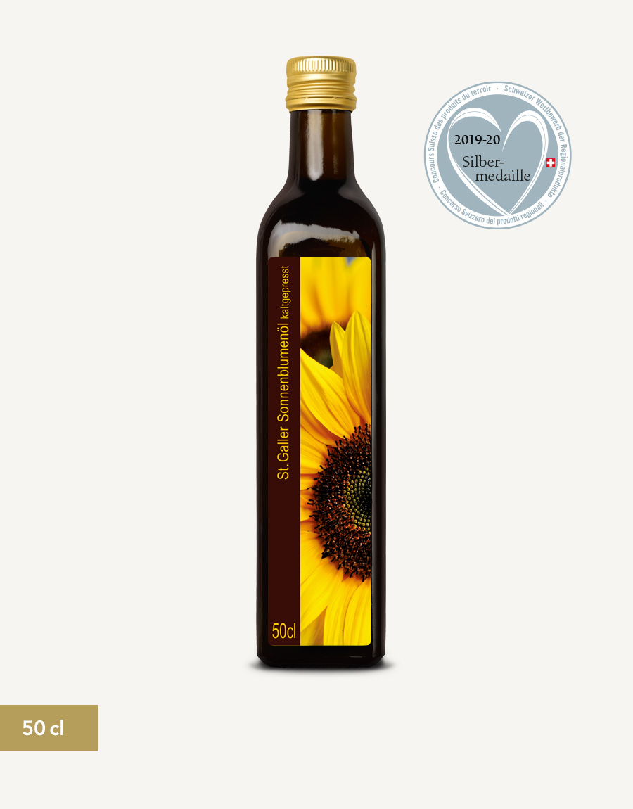 St. Galler Sonnenblumenöl 50cl